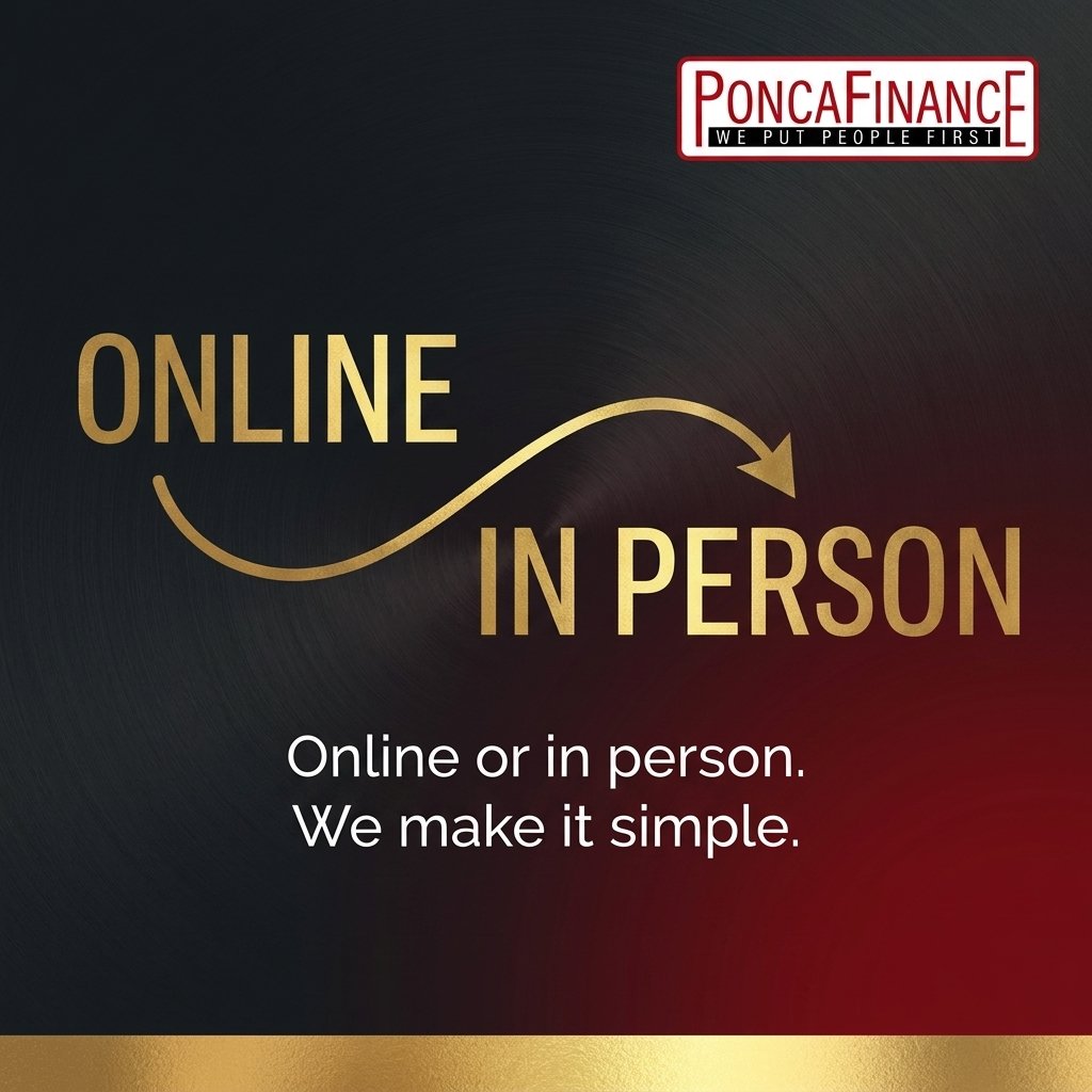 Apply Loan Online Or In Person Ponca City