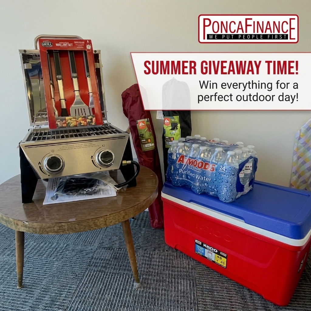 Last Chance Summer Giveaway Ponca Finance