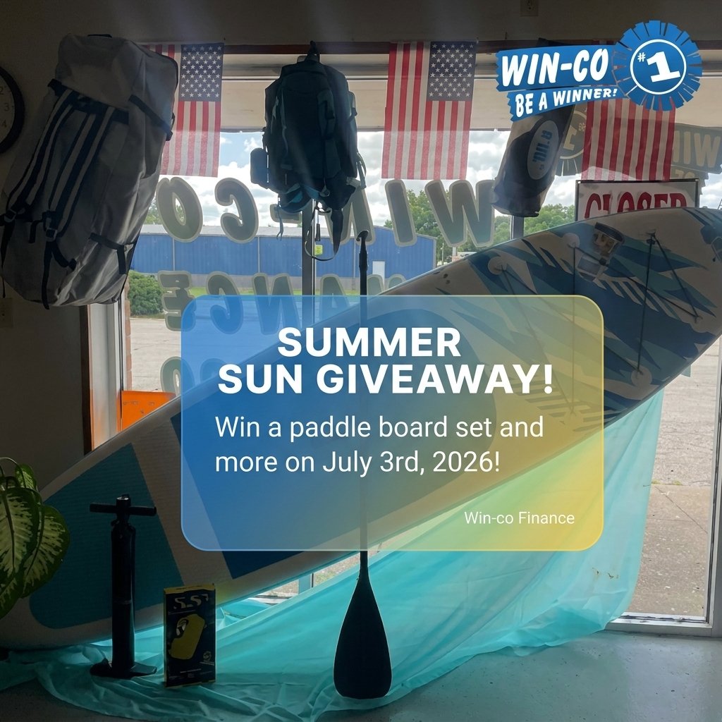Win Co Finance Summer Sun Giveaway